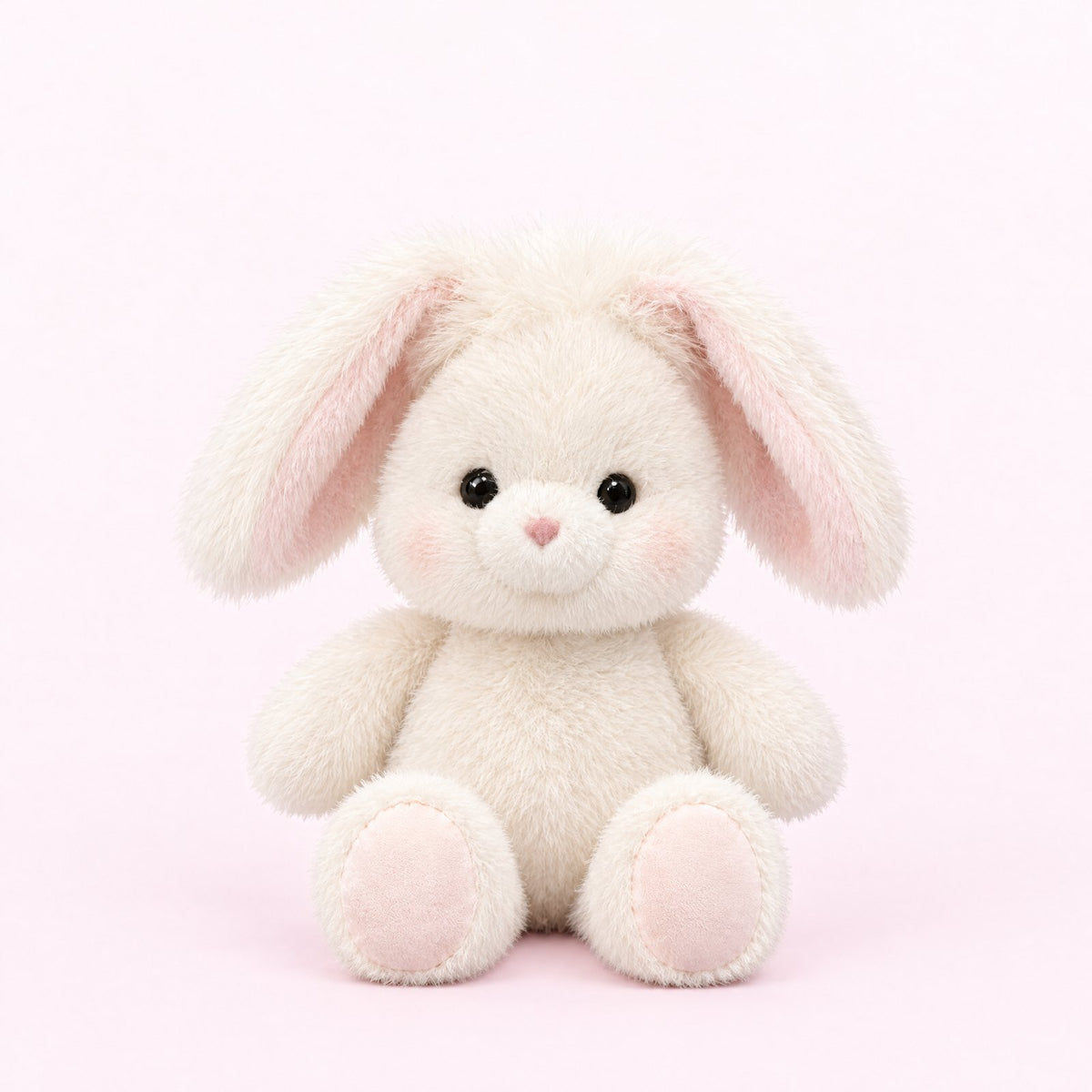 Shiratama, the cream white running mofu bunny